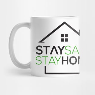 Stay Home Stay Safe Mug